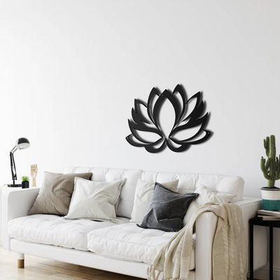 Lotus 3D Metal Art