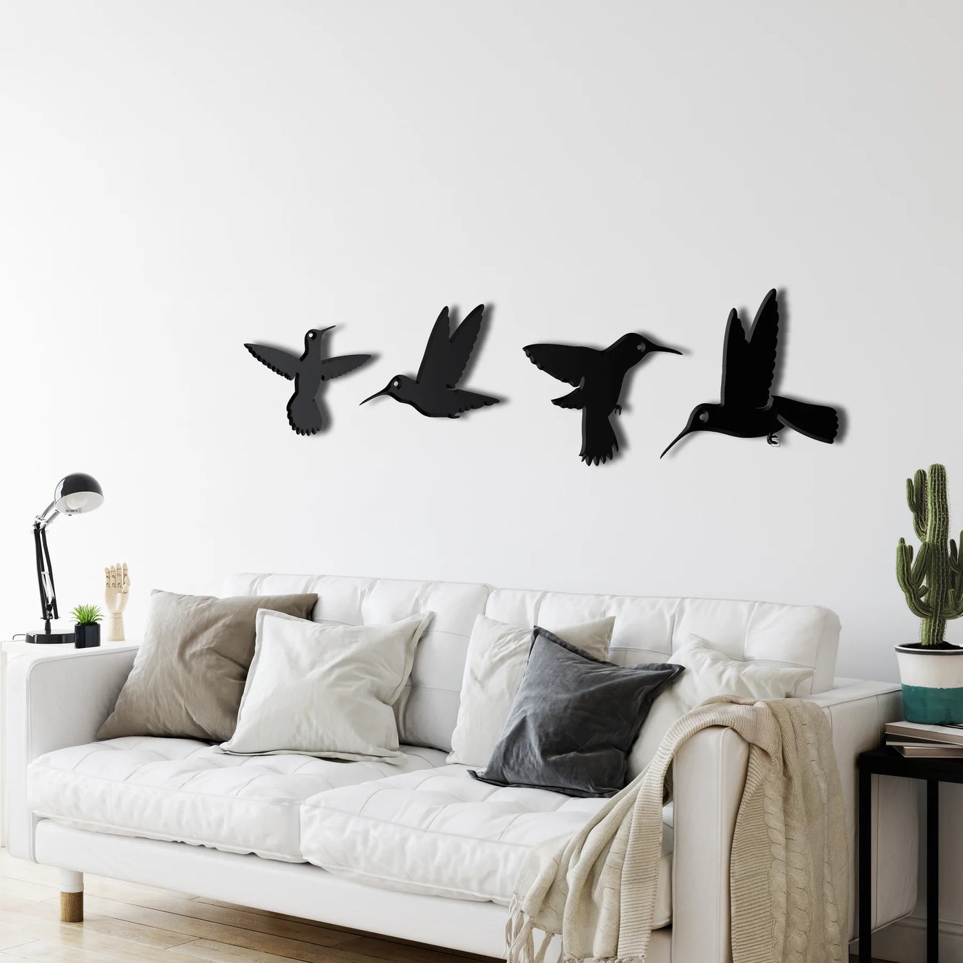 Fly Birds 3D Metal Art