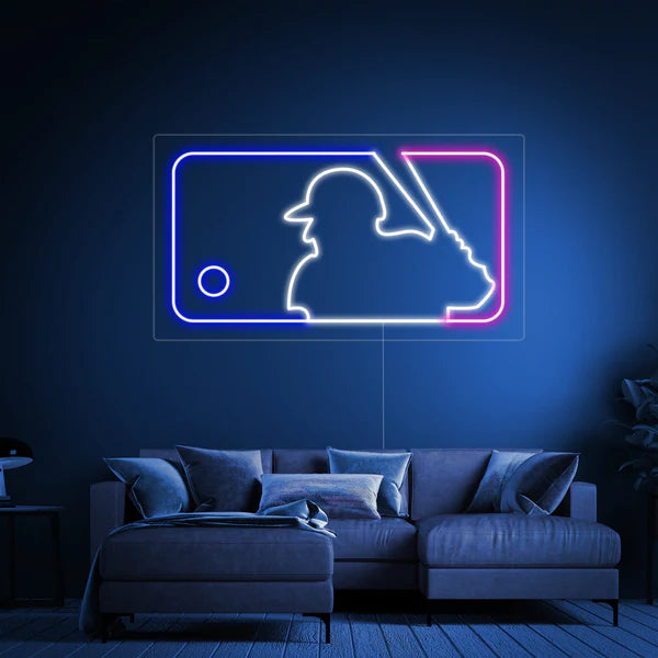 Baseball Play Insegna al neon