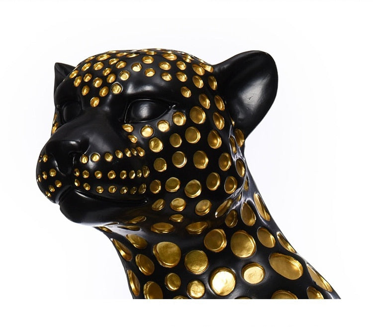 Luxurious Leopard Statua