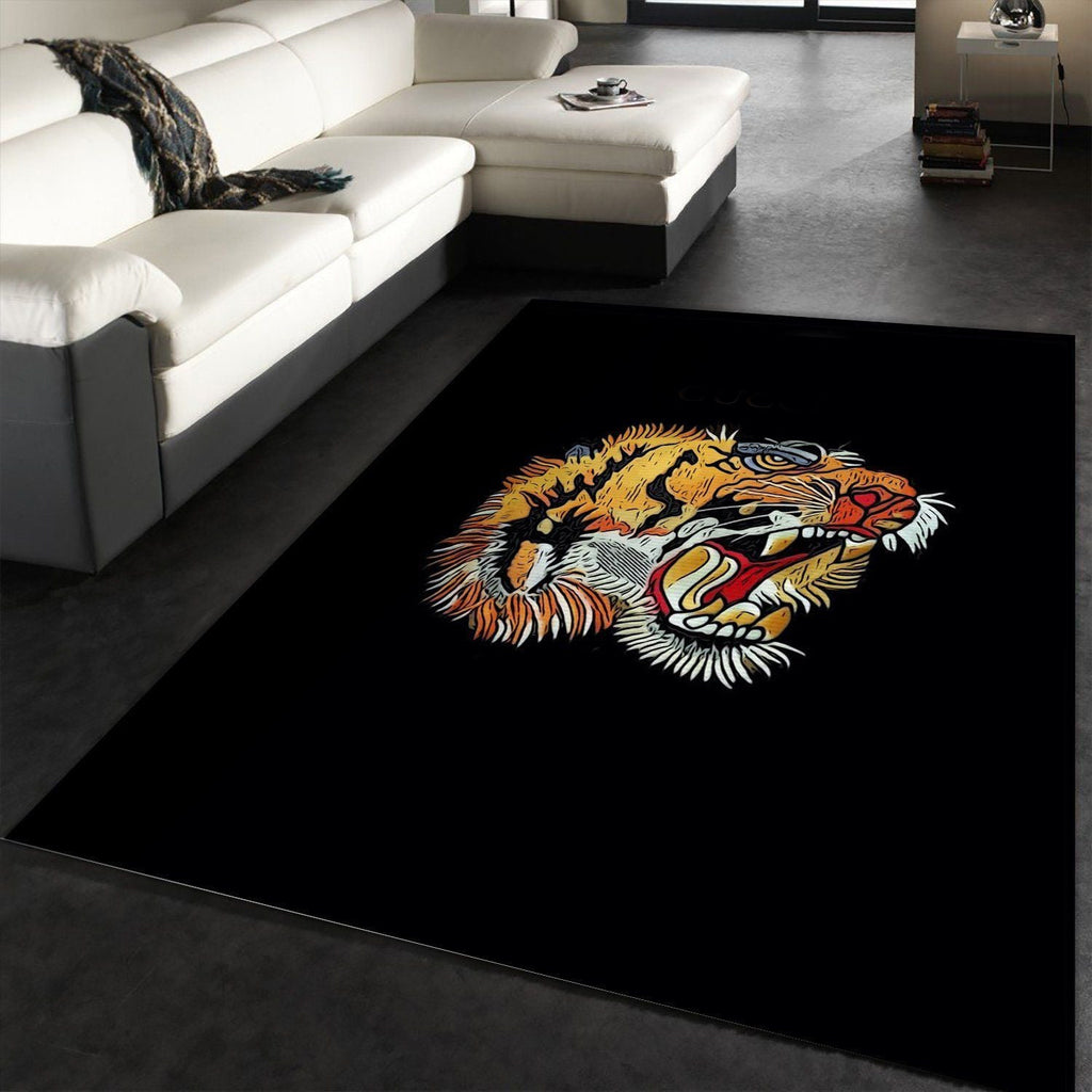 Tappeto in gomma antiscivolo con grafica TIGER da 44 x 44 cm