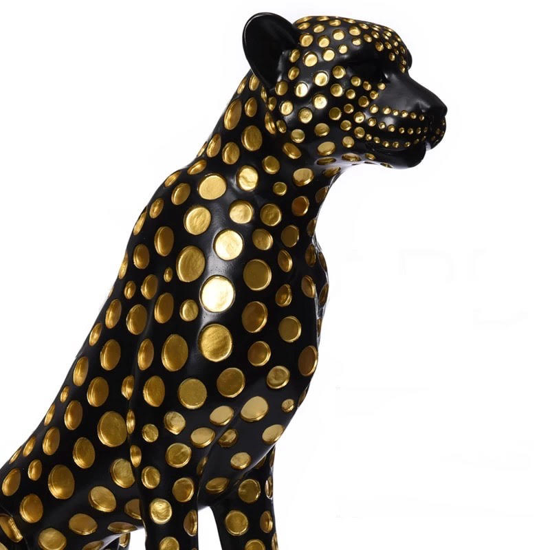 Luxurious Leopard Statua