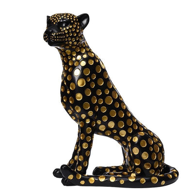 Luxurious Leopard Statua