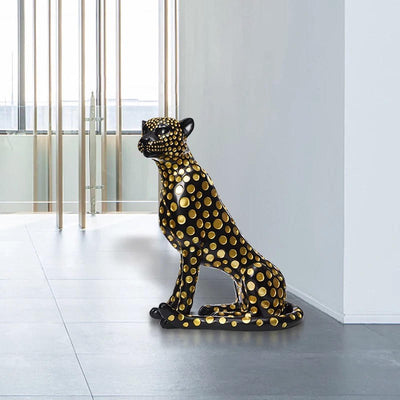 Luxurious Leopard Statua